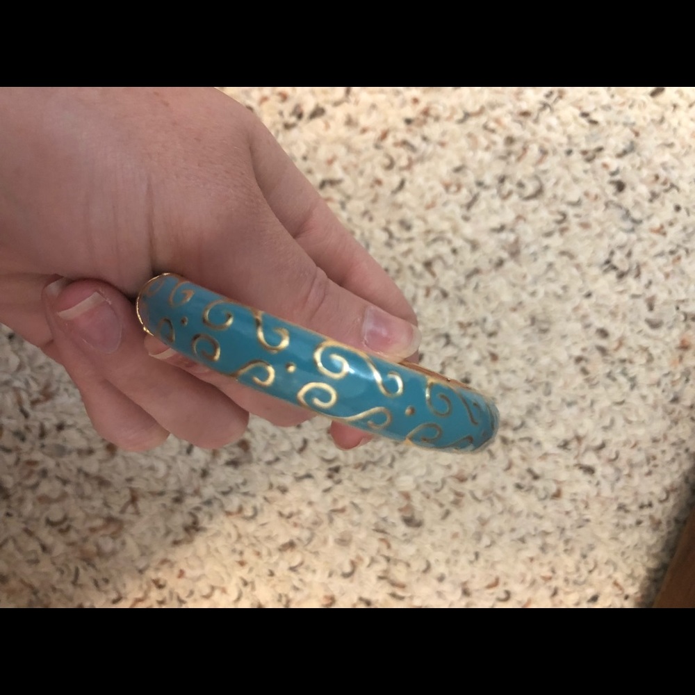 Blue and gold bracelet!